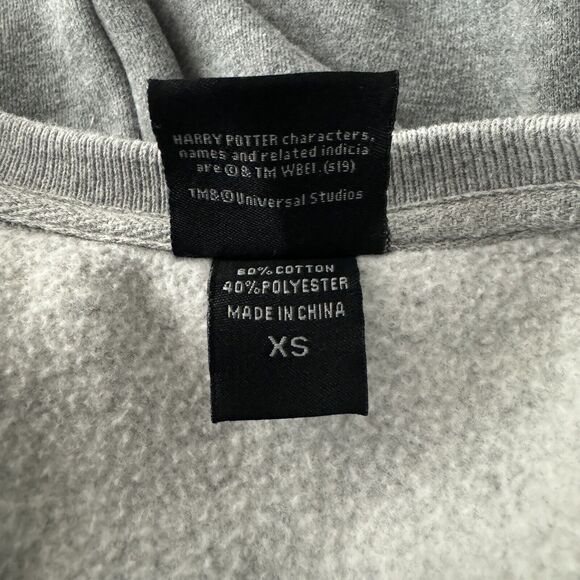 Harry Potter Shirt Womens XS Gray Ravenclaw Sweatshirt Wizarding World Universal - Picture 5 of 6